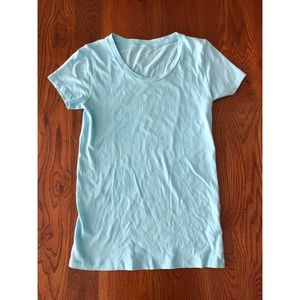 JCrew Tissue Tee in Pale Blue